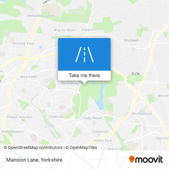 Mansion Lane map