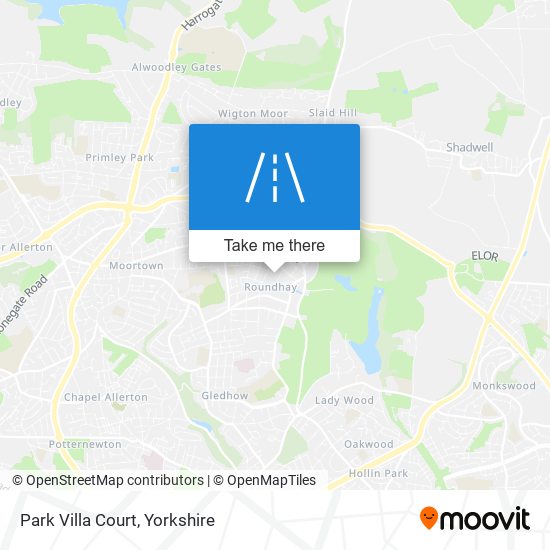 Park Villa Court map
