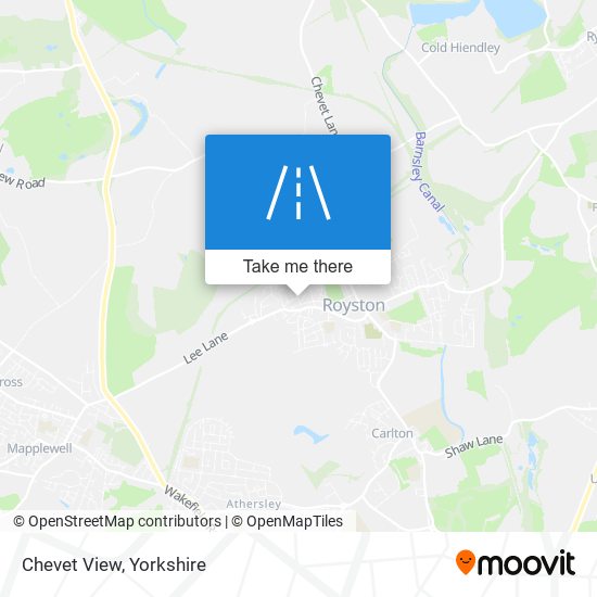 Chevet View map