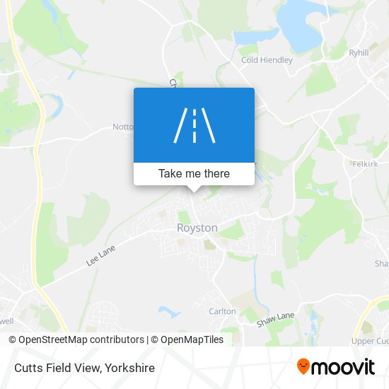 Cutts Field View map
