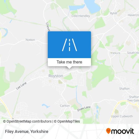 Filey Avenue map