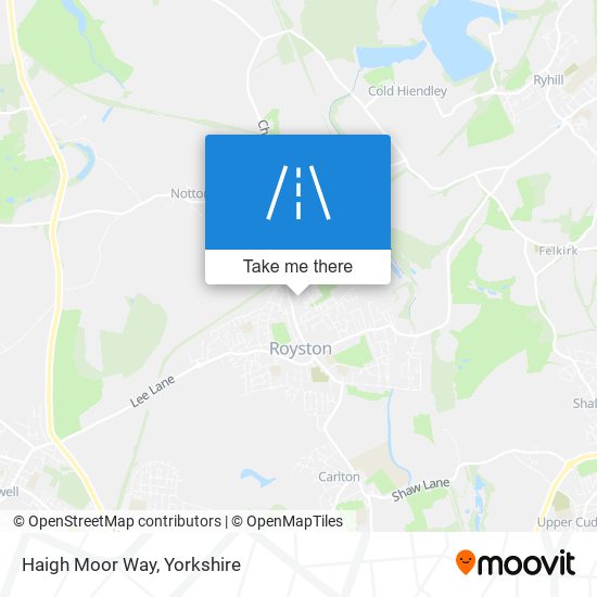 Haigh Moor Way map