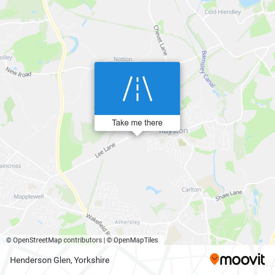 Henderson Glen map
