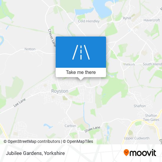 Jubilee Gardens map