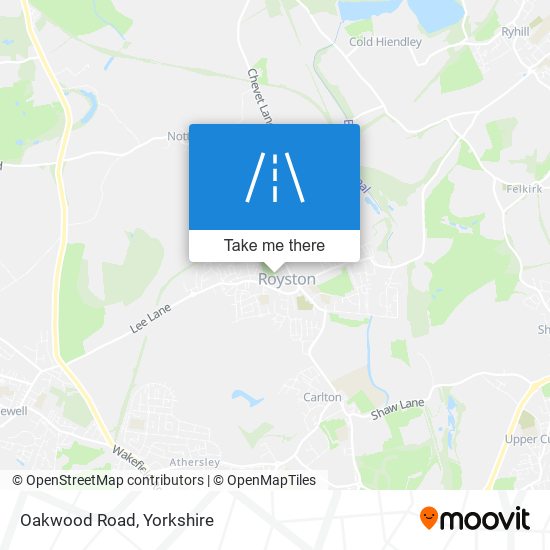 Oakwood Road map