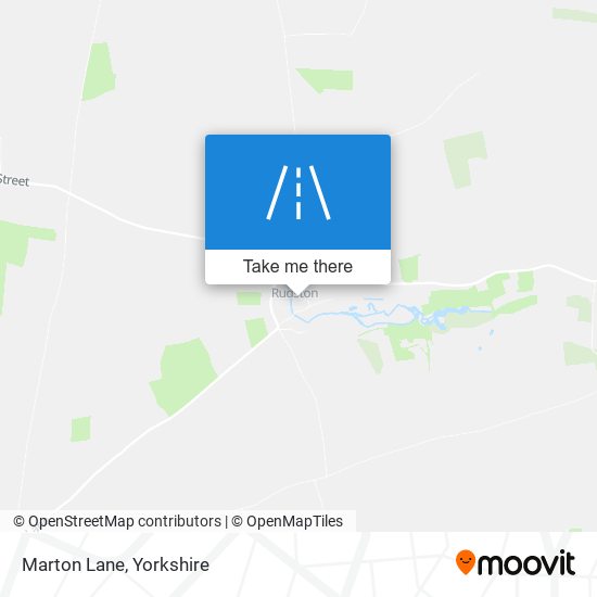 Marton Lane map