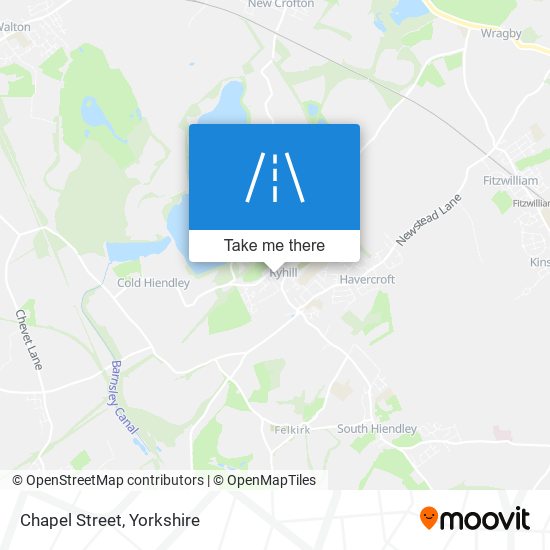 Chapel Street map