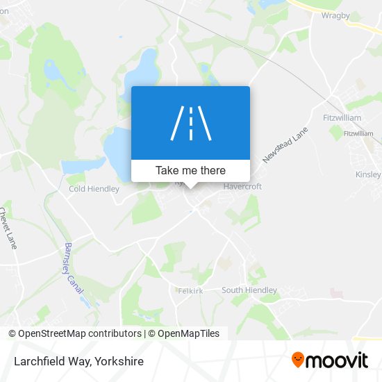 Larchfield Way map