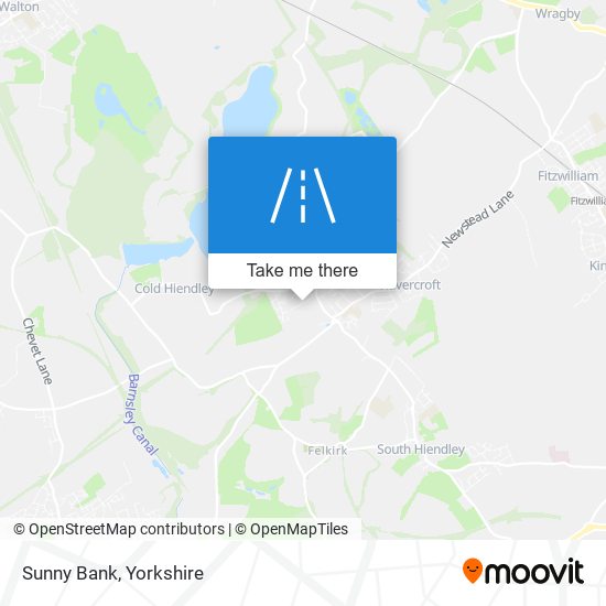 Sunny Bank map