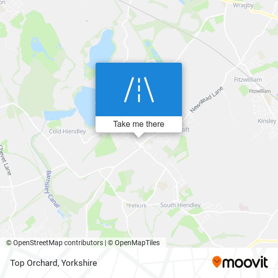 Top Orchard map
