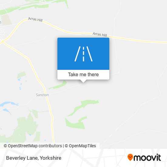 Beverley Lane map
