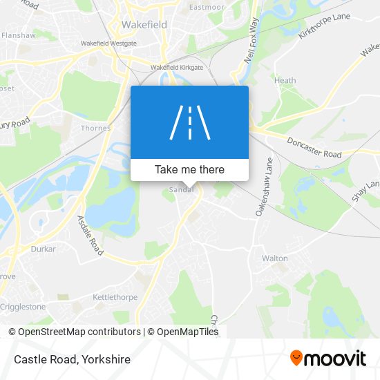 Castle Road map