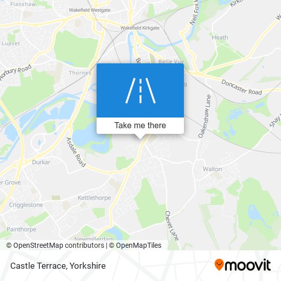 Castle Terrace map