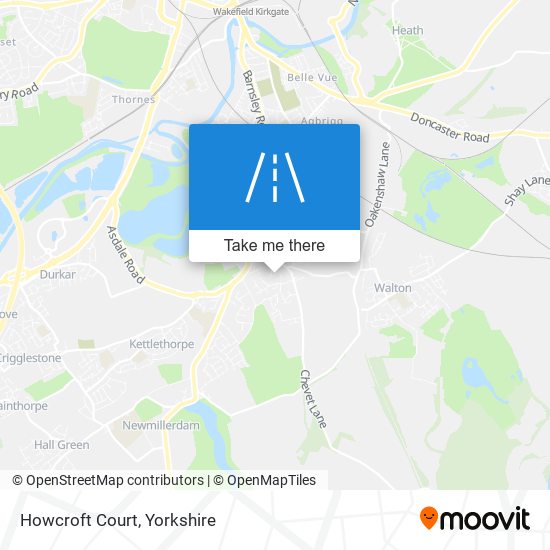 Howcroft Court map