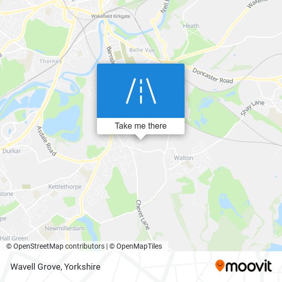 Wavell Grove map