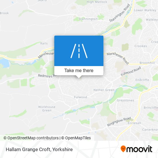 Hallam Grange Croft map
