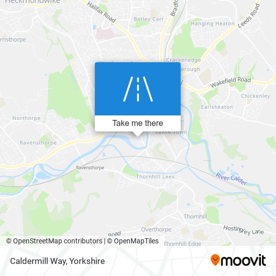 Caldermill Way map