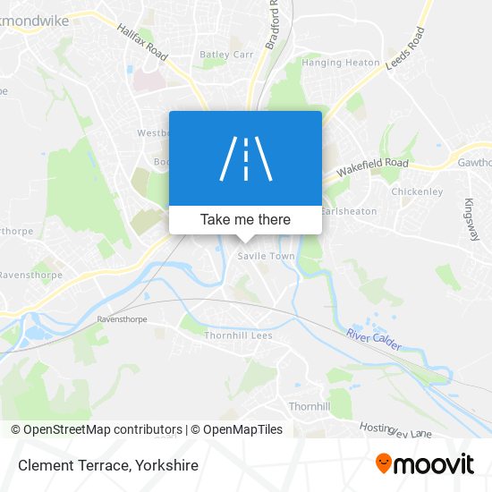 Clement Terrace map