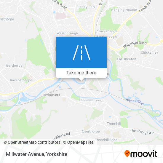Millwater Avenue map