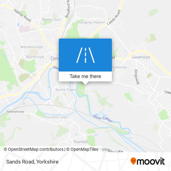 Sands Road map