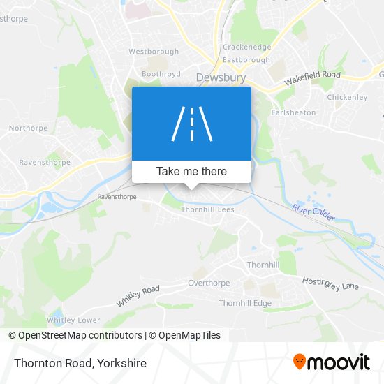 Thornton Road map