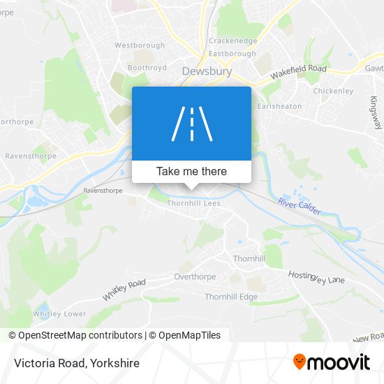 Victoria Road map