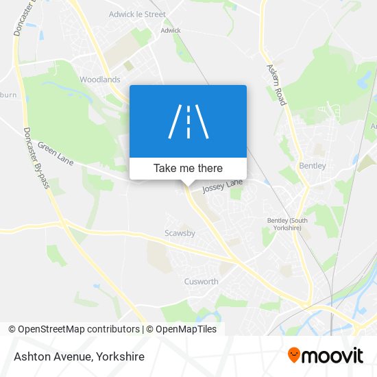Ashton Avenue map