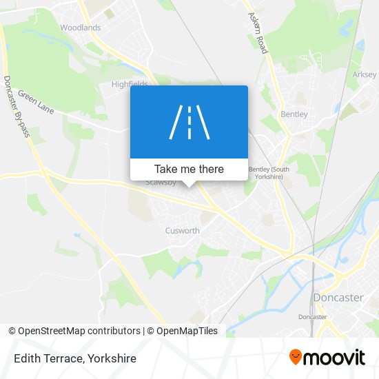 Edith Terrace map