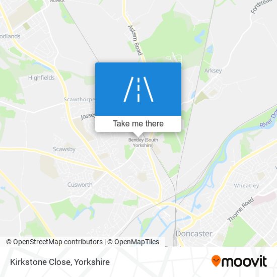 Kirkstone Close map