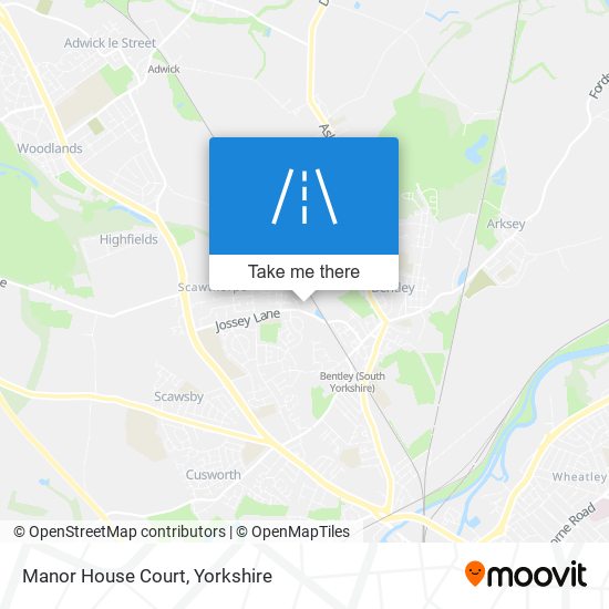 Manor House Court map