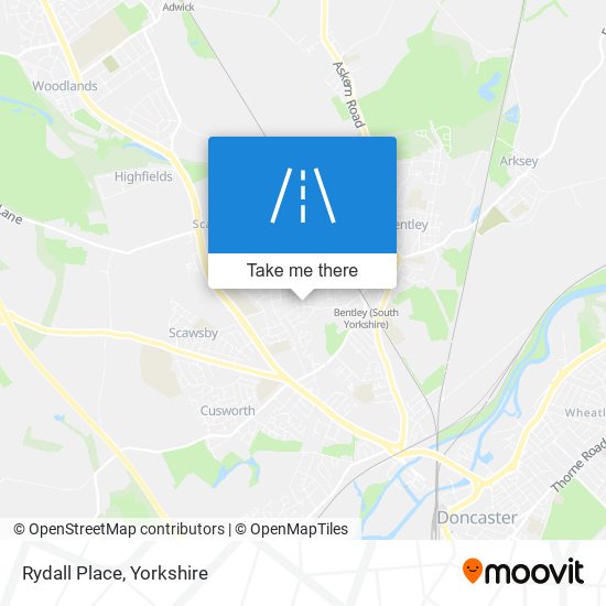 Rydall Place map