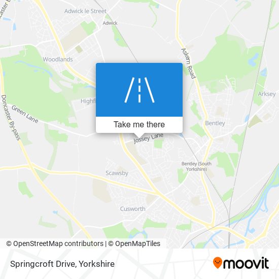 Springcroft Drive map
