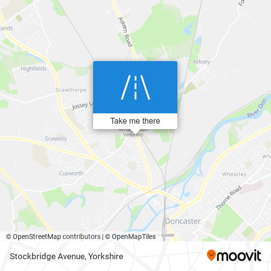 Stockbridge Avenue map
