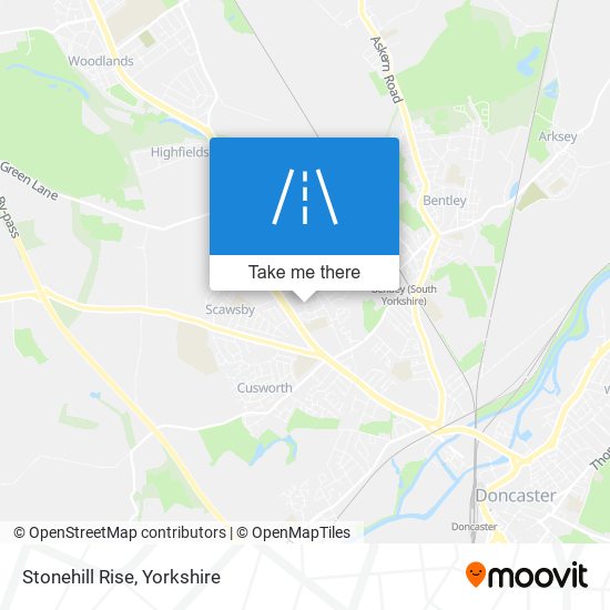 Stonehill Rise map
