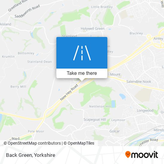Back Green map