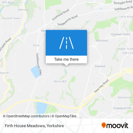 Firth House Meadows map