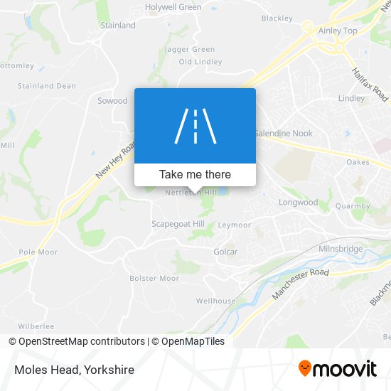 Moles Head map
