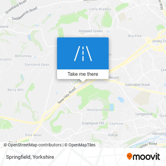 Springfield map