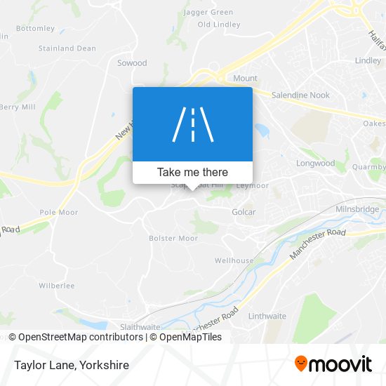 Taylor Lane map