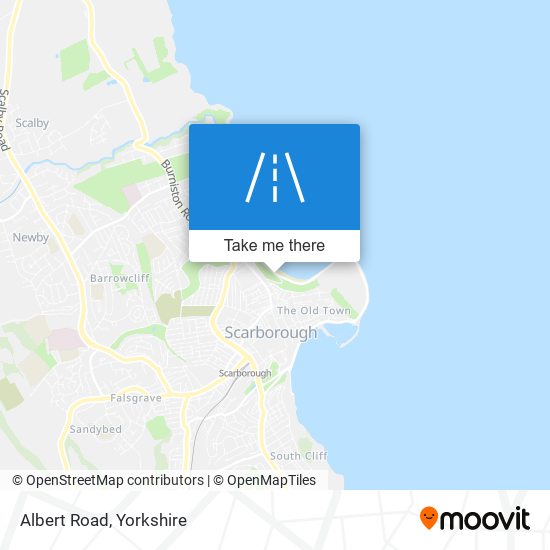 Albert Road map