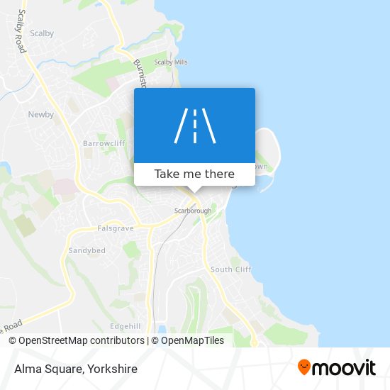 Alma Square map
