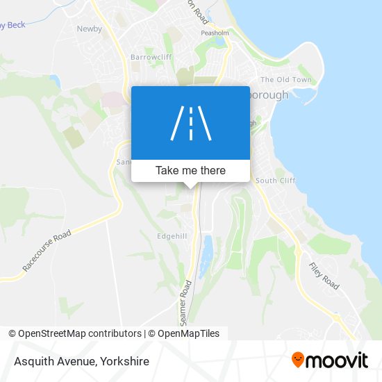 Asquith Avenue map