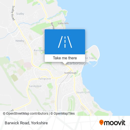 Barwick Road map