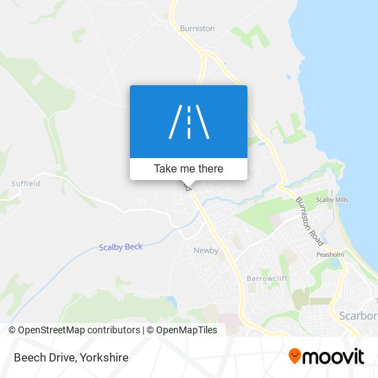 Beech Drive map