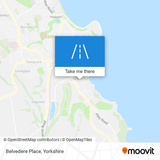 Belvedere Place map