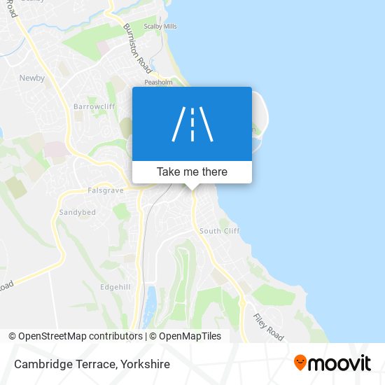 Cambridge Terrace map
