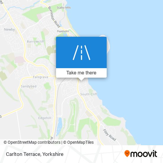 Carlton Terrace map