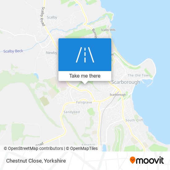 Chestnut Close map