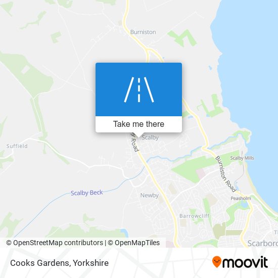 Cooks Gardens map