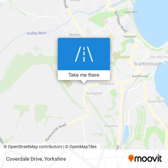 Coverdale Drive map